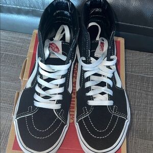 Vans Classic Black and White High-Tops